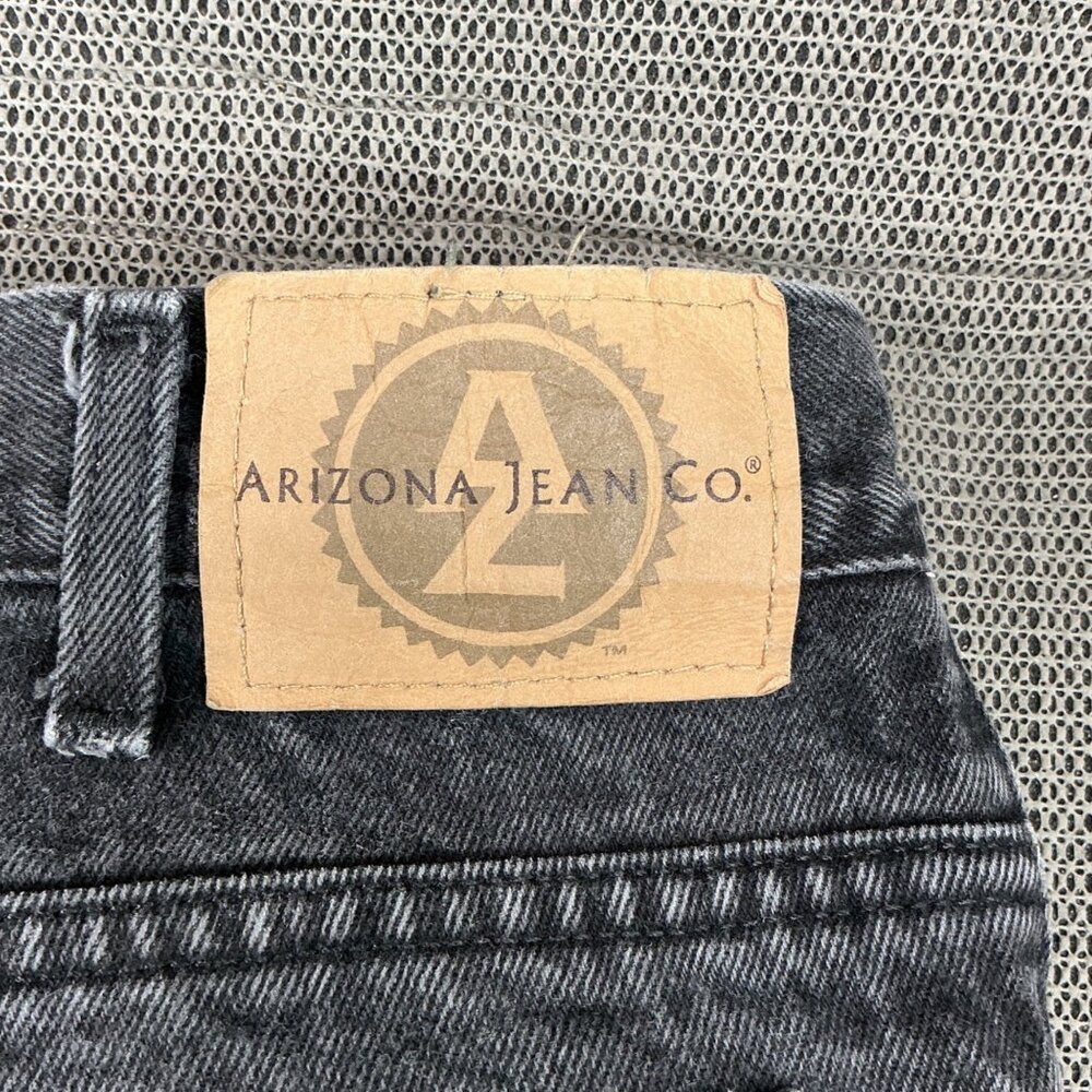 Vintage Arizona Jean Co. Mens Size 36x32 Soft Black Classic Fit Denim Jeans - Picture 3 of 10